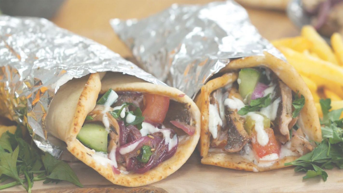 Gyro Wrap to Satisfy Your Hunger Downtown Austin, TX